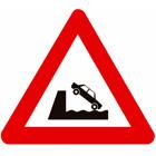 Panneau A11 — Débouche sur un quai ou une berge