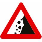 Panneau A19 — Chute de pierres