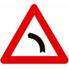 Panneau A1A — Virage à gauche