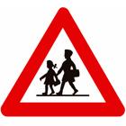 Panneau A23 — Endroit spécialement fréquenté par des enfants