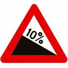 Panneau A3 — Descente dangereuse