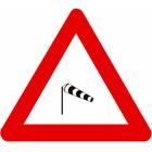 Panneau A37 — Vent latéral