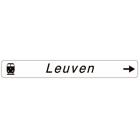 Panneau F34A — Signal de direction à proximité des établissements publics.