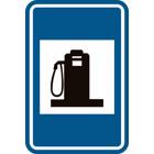 Panneau F63 — Poste d’essence
